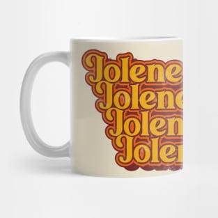 Jolene ))(( Distressed Country Music Classics Fan Art Mug